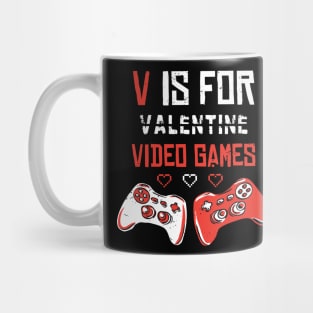 V is for Video Games #3 Mug